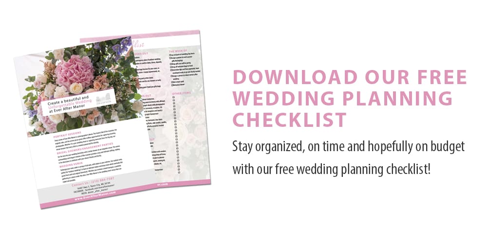 wedding planning checklist guide cover graphic